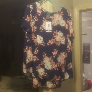Floral dress shirt